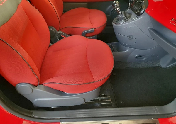 Fiat 500 cena 29999 przebieg: 117000, rok produkcji 2014 z Kamieńsk małe 742